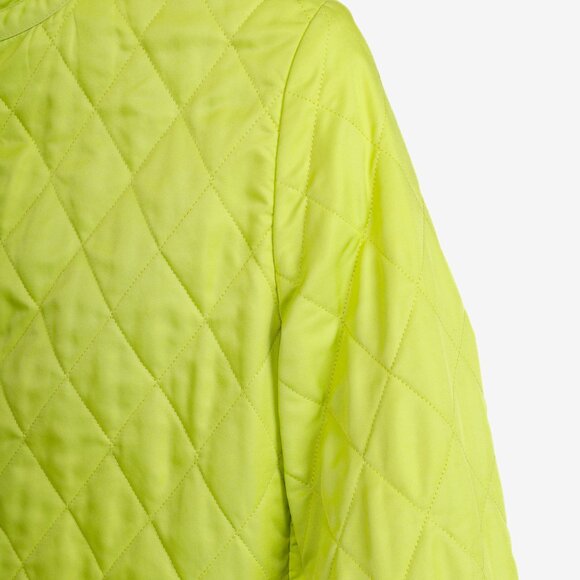 Burberry Neon Yellow Quilted Short Jacket - Picture 4 of 11